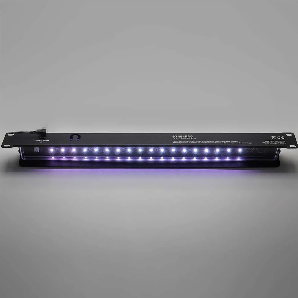 Adam Hall 19" Parts 19" Led Array Rack Light 1 U White - Image 6