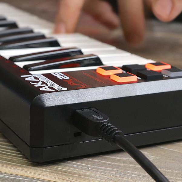 Akai Professional LPK25 MK2 Laptop Performance MIDI Keyboard With MPC Beats Software Pack - Image 7