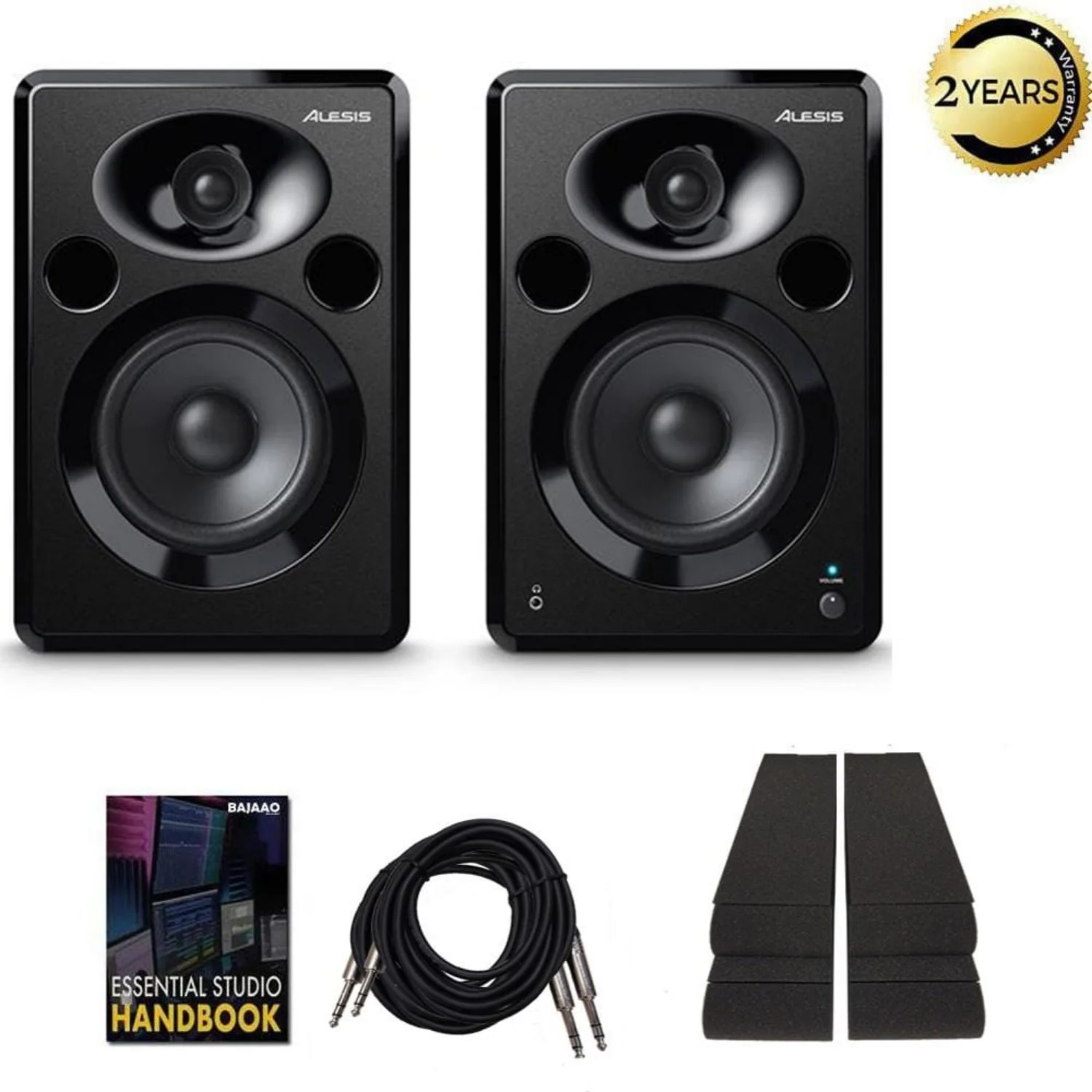 Alesis ELEVATE 5 MKII 5 inch Powered Studio Monitors - Pair - Image 17