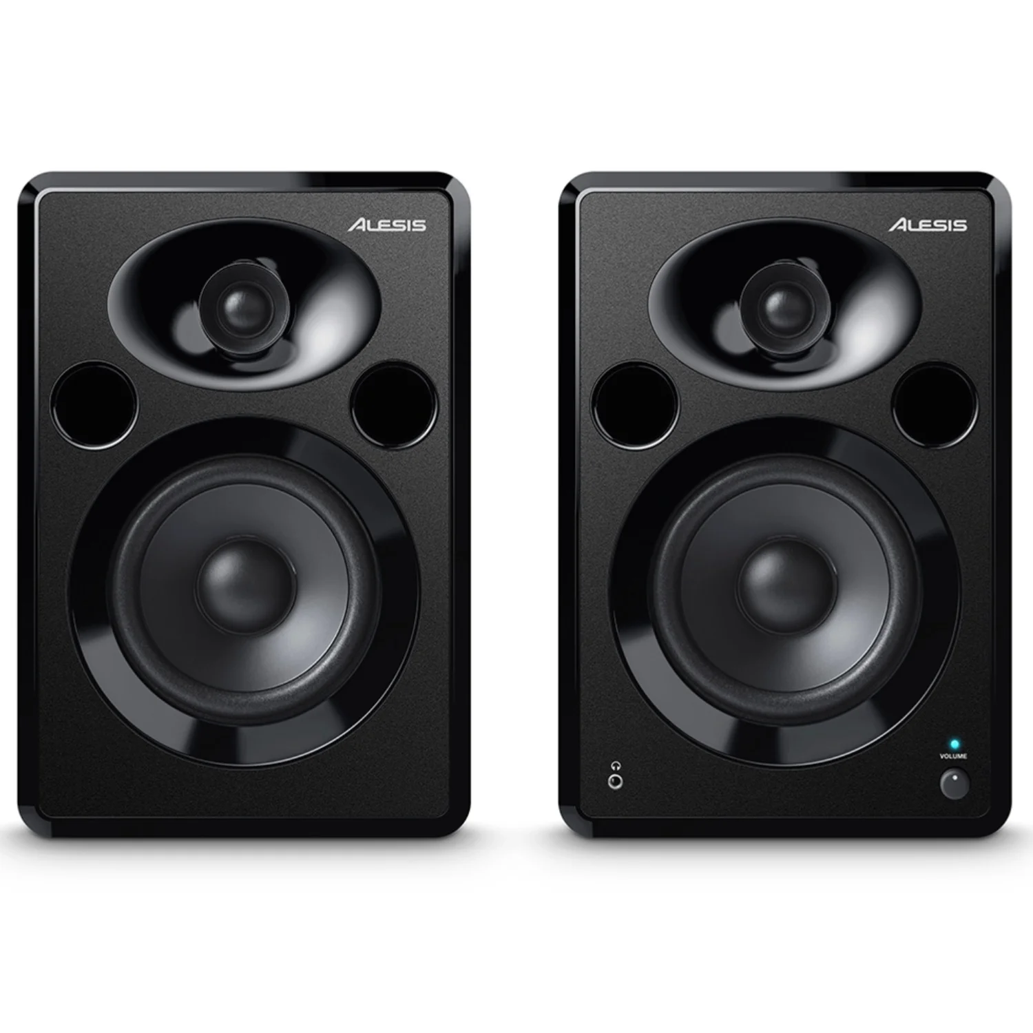 Alesis ELEVATE 5 MKII 5 inch Powered Studio Monitors with Isolation Pads, Cables, and Ebook - Pair - Image 2