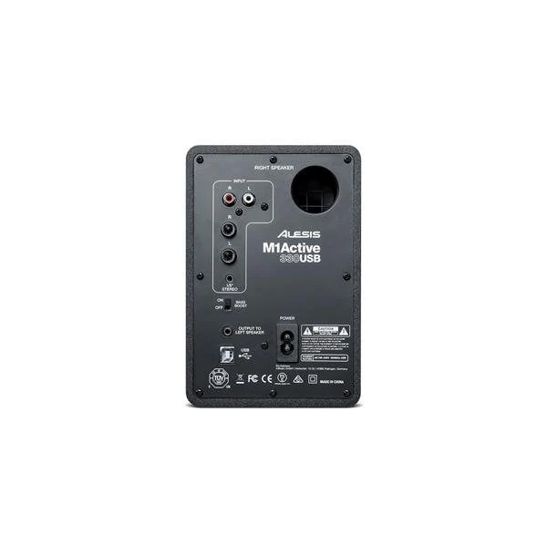 Alesis M1 Active 330 USB Professional USB Active Monitor Speaker - Pair - Image 2
