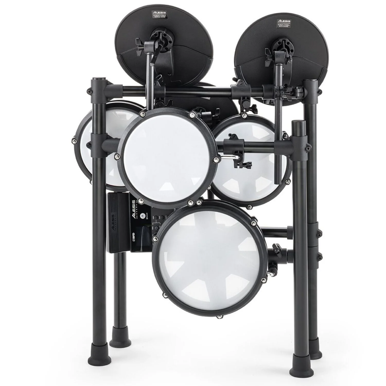 Alesis Nitro Max Kit Eight Piece Electronic Drum Kit with Mesh Heads and Bluetooth - Image 5