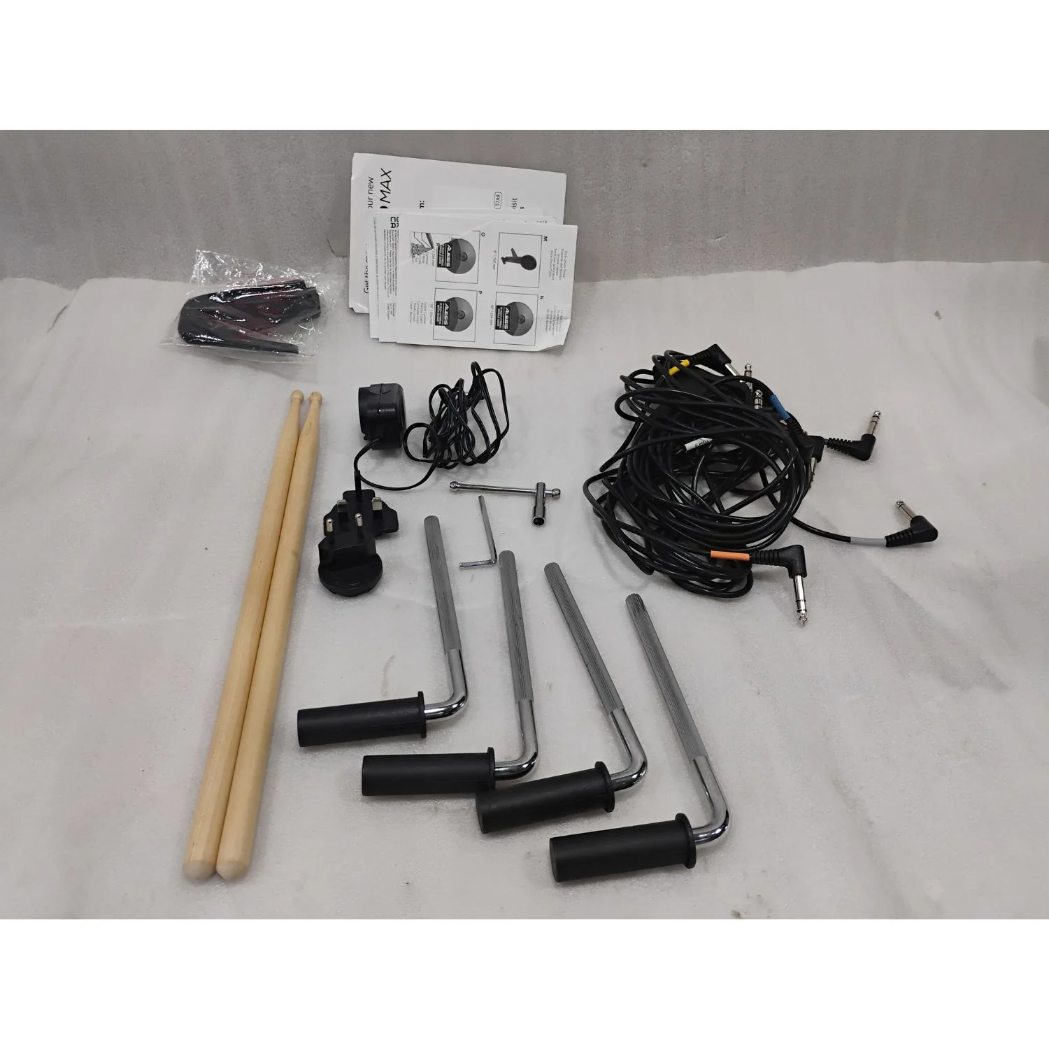 Alesis Nitro Max Kit Eight Piece Electronic Drum Kit with Mesh Heads and Bluetooth - Open Box - Image 63