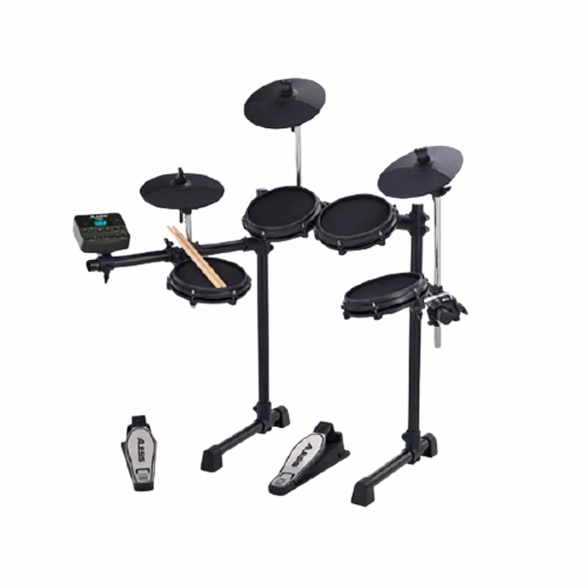 Alesis Turbo Mesh 7-Piece Electronic Drum Kit with Mesh Heads - Image 4