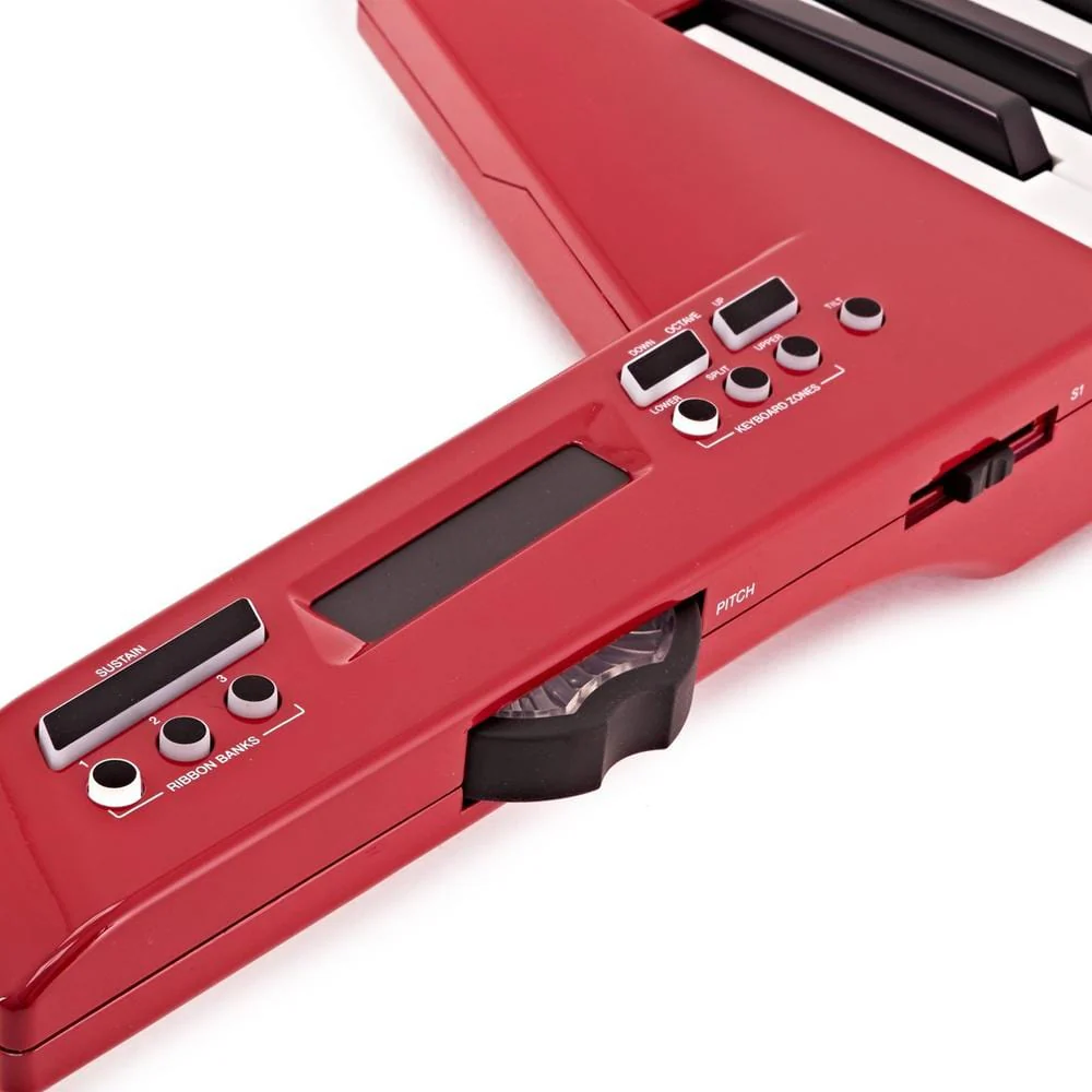 Alesis Vortex Wireless 2 37-Key Limited Edition Midi Keyboard - Red - Image 3
