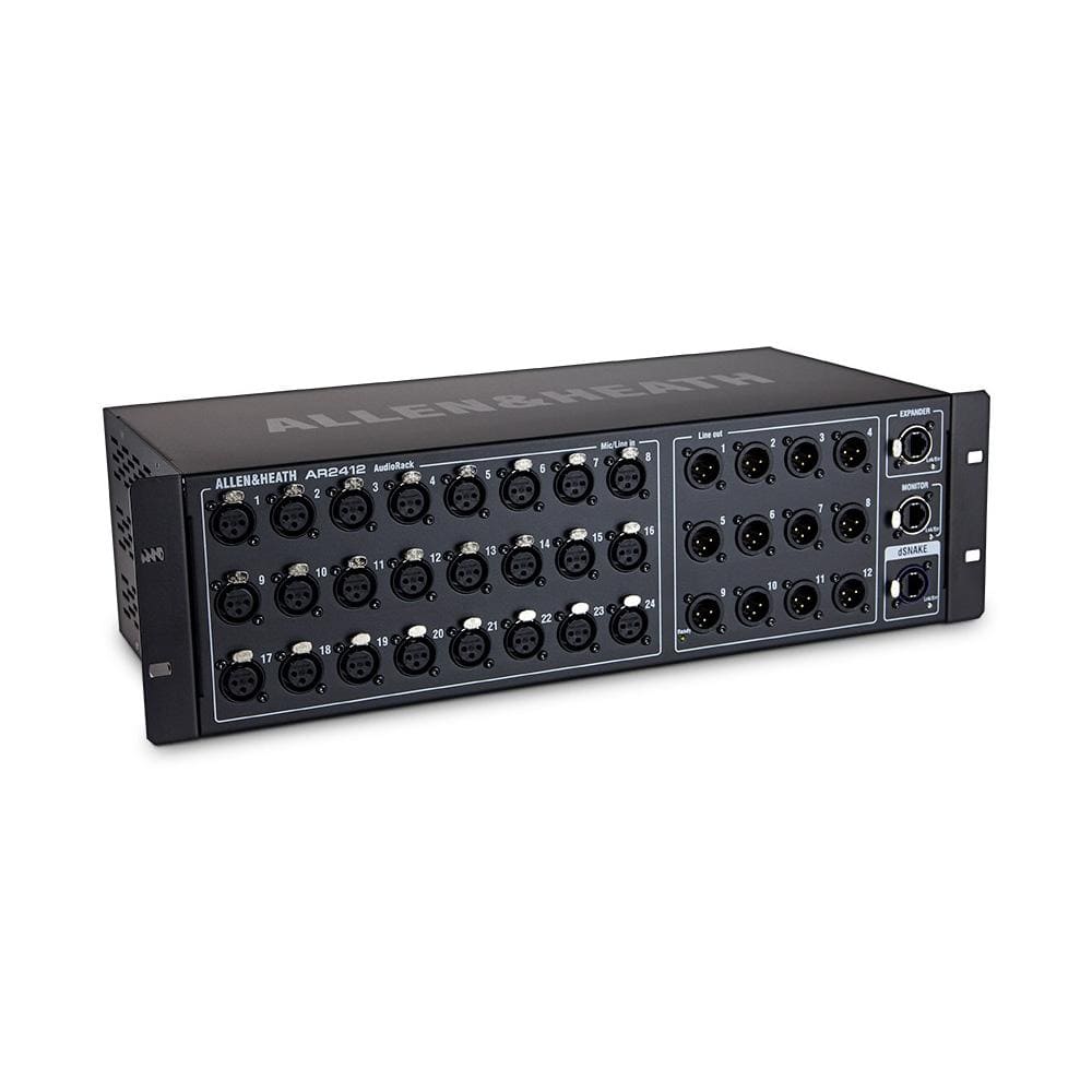 Allen & Heath AR2412 24 XLR Input AudioRack Digital Stage Box - Image 2