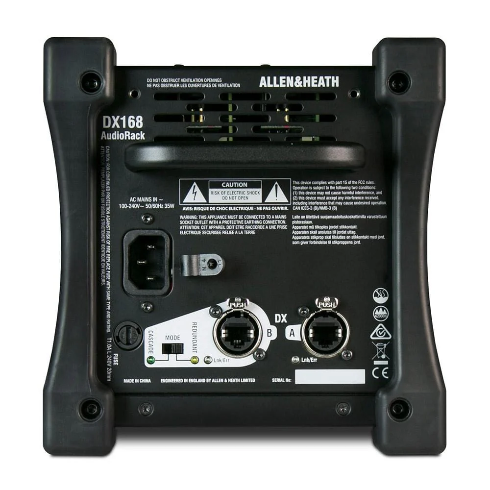 Allen & Heath DX168 16 XLR Input Rack Mounted Effects - Image 3