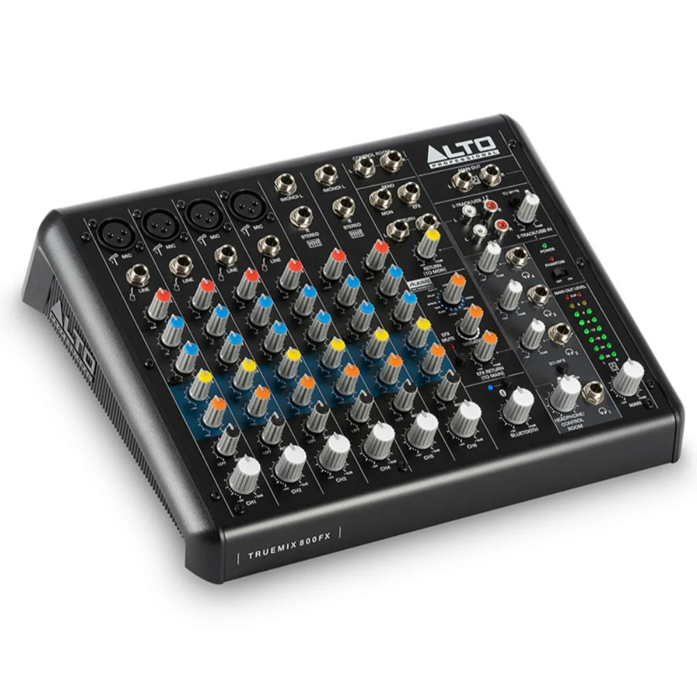 Alto TrueMix 800Fx 8-Channel Compact Mixer with Usb Blutooth and Alesis Multi-Fx - Image 3