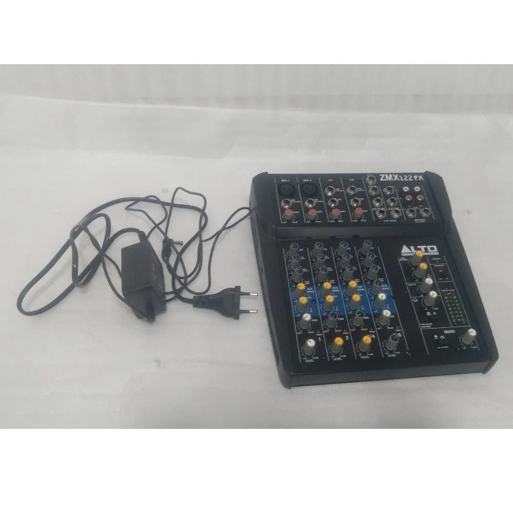 Alto ZMX122FX 8-Channel Compact Mixer with Effects - Open Box B Stock - Image 3