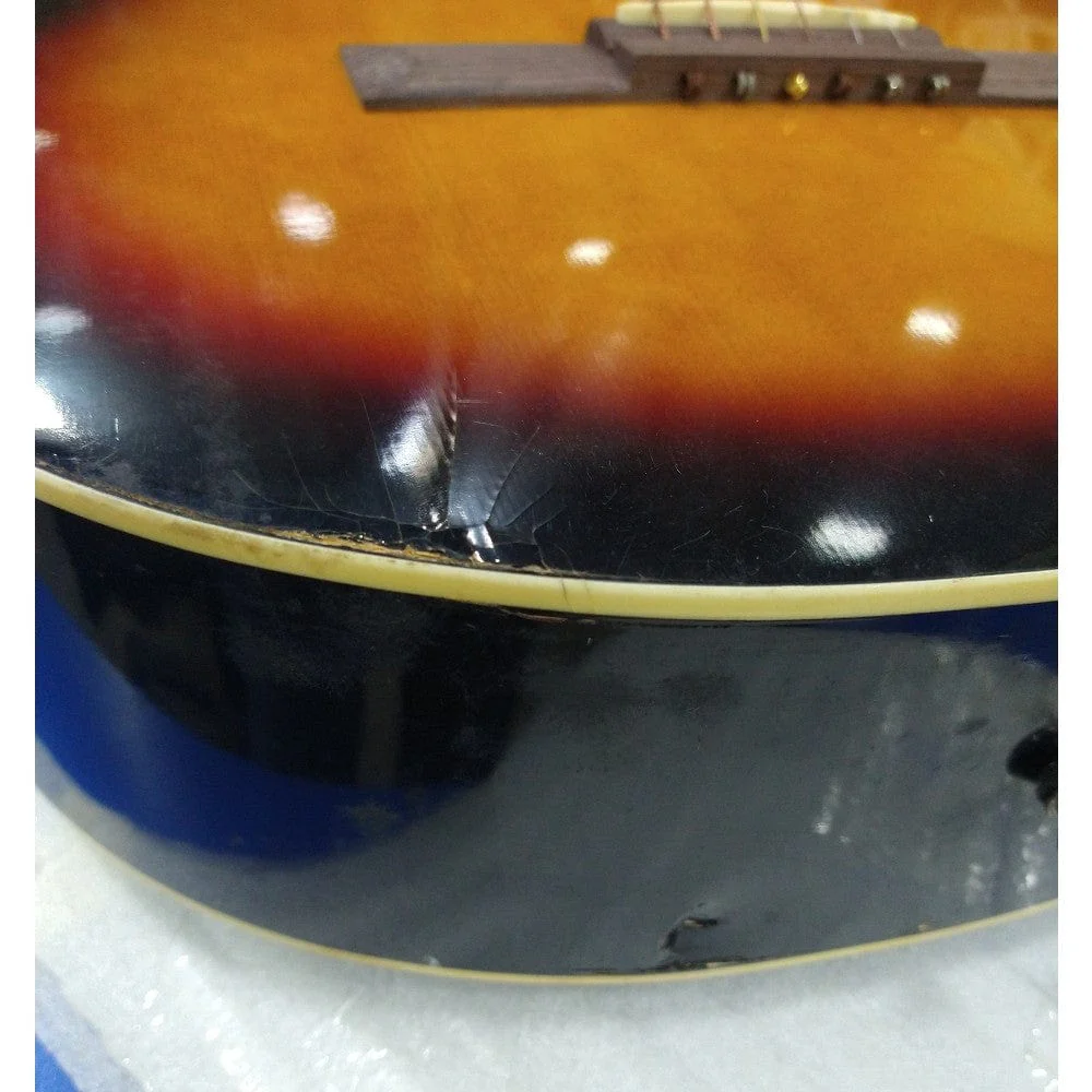 Amaze AW39-201 Acoustic Guitar - Sunburst - Open Box B Stock - Image 3