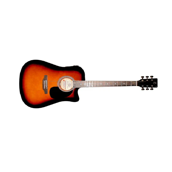 Amaze AW41CE - 101SP Electro Acoustic Guitar - Sunburst - Open Box
