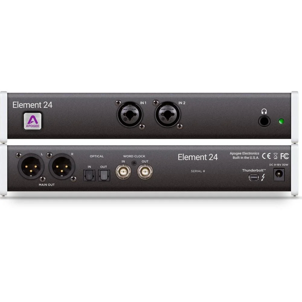 Apogee Element Thunderbolt Audio I/O Box for Mac