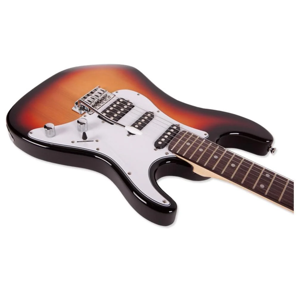 Aria STG Series STV 6 String Electric Guitar - Rosewood Fretboard - Image 5