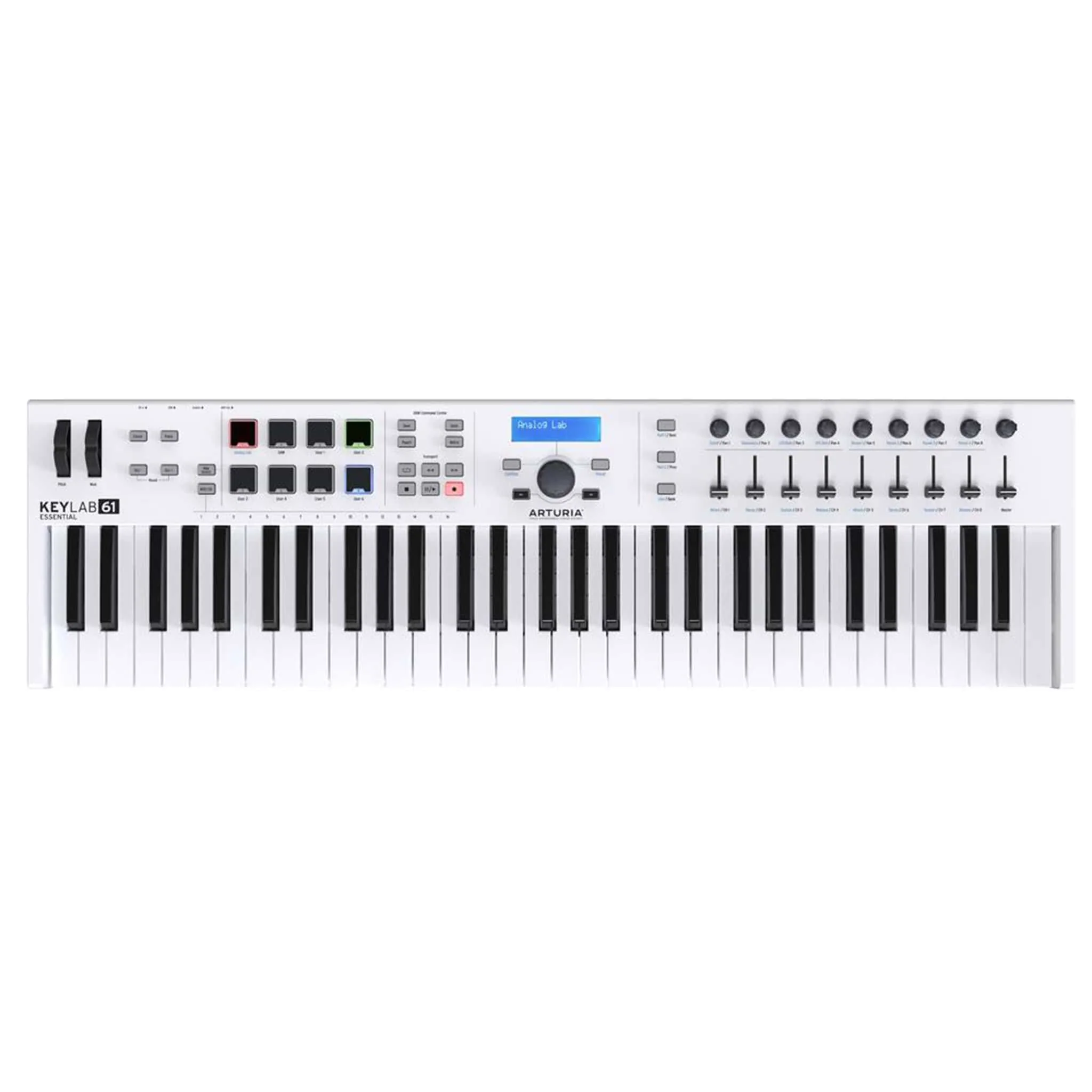 Arturia Keylab Essential 61 Universal Midi Keyboard With Gigbag, Stand, Polishing Cloth & Ebook - Image 2