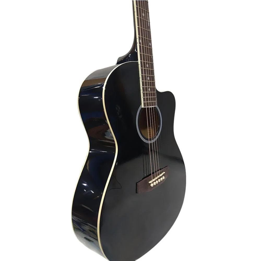 Ashton D10C 39-inch Cutaway Acoustic Guitar - Image 6