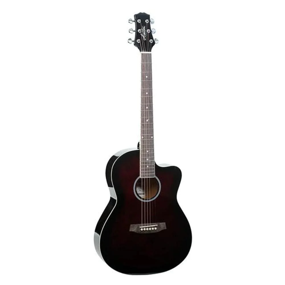 Ashton D10C 39-inch Cutaway Acoustic Guitar - Image 8