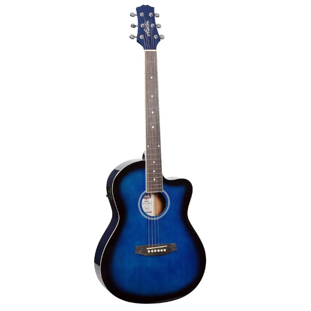 Ashton D10CEQ 39-inch Cutaway Electro Acoustic Guitar with EQ - Image 3