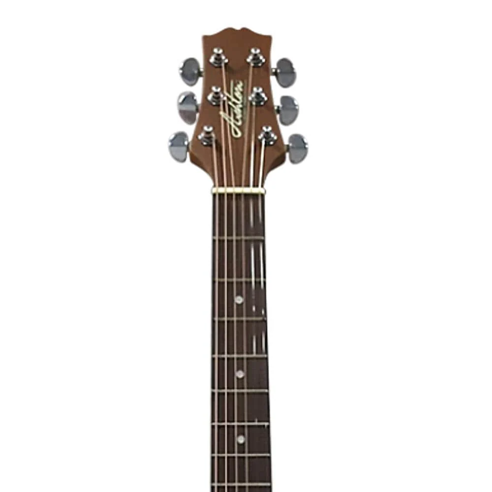 Ashton D20C NTM Dreadnought Cutaway Acoustic Guitar  - Natural Matte - Image 7