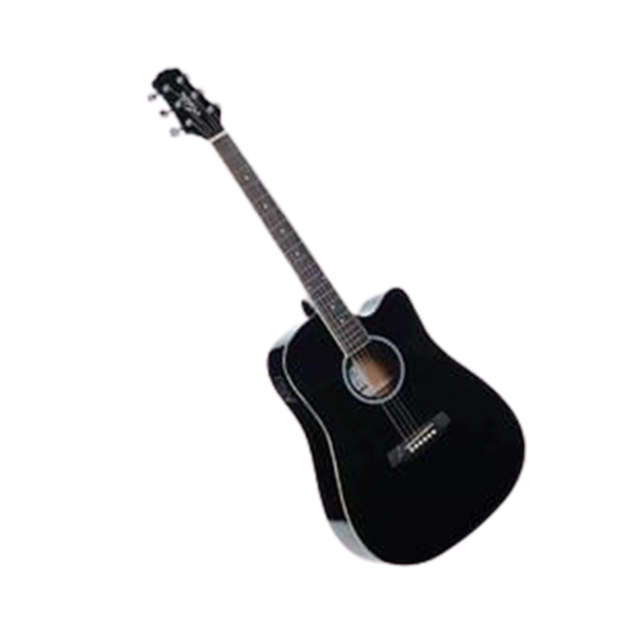 Ashton D20CEQ Dreadnought 41-Inch Cutaway Electro-Acoustic Guitar - Image 7
