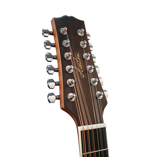 Ashton D25/12 12-String Dreadnought Acoustic Guitar - Natural Matte - Image 4
