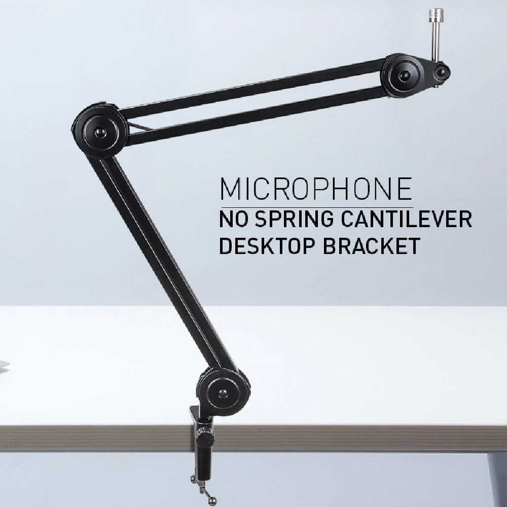 Audio Array AA-11 Long Springless All Metal Microphone Arm Stand - Image 3