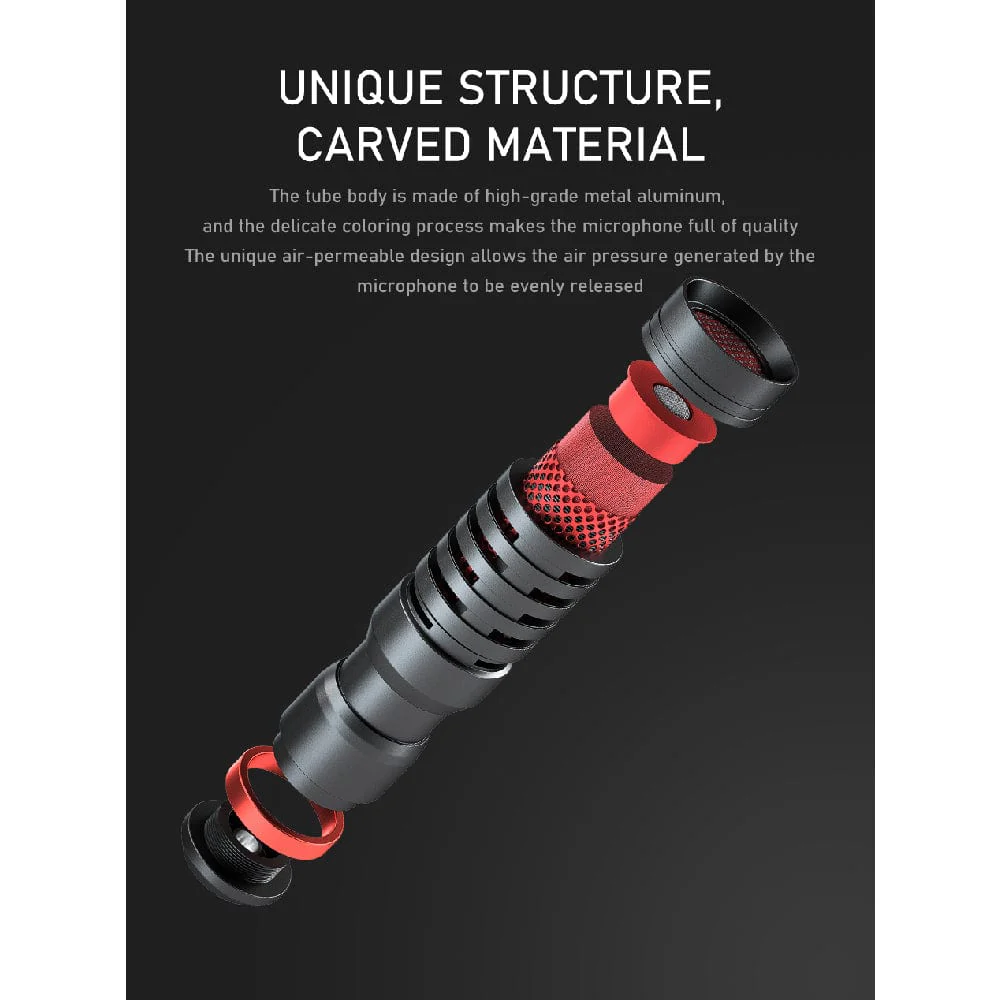 Audio Array AM-C14 Omnidirectional Condenser Shotgun Microphone with 3.5mm Connector with Battery for DSLR & Smartphone - Image 3