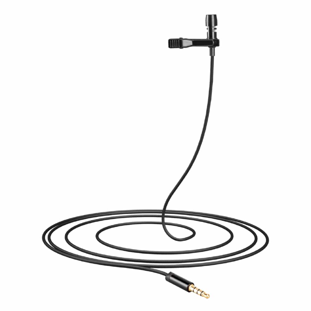 Audio Array AM-C16 Single Head Condenser Lavalier Lapel Mic with 3.5mm Connector
