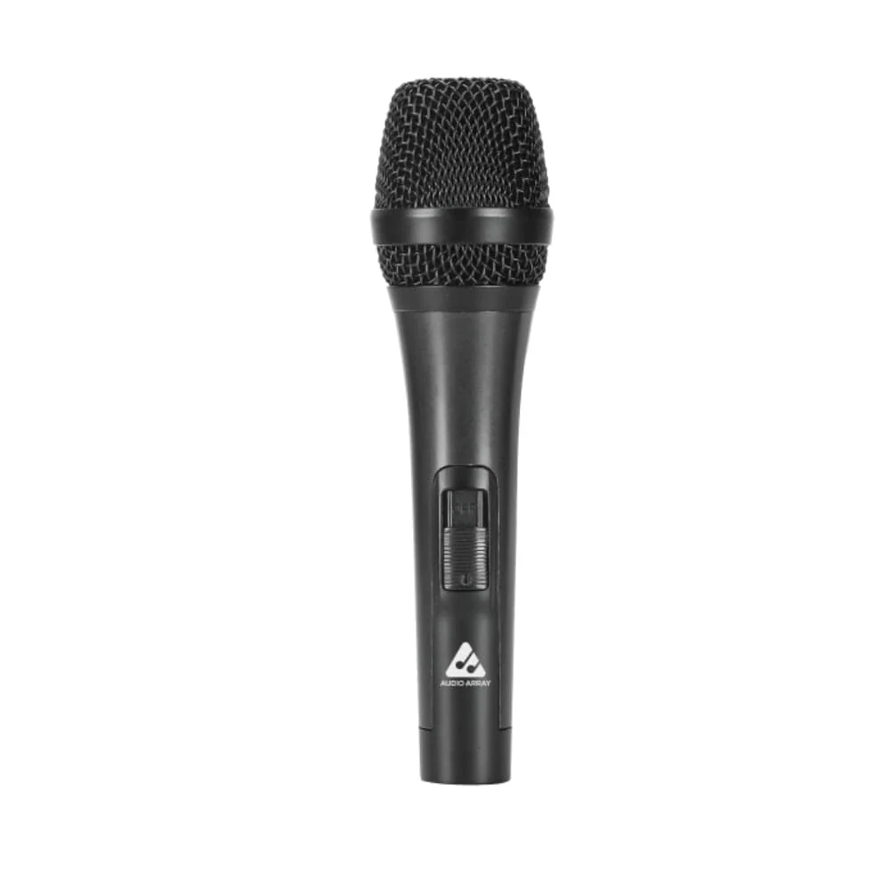 Audio Array AM-C27 XLR to TRS Dynamic Unidirectional Live Handheld Vocal Microphone