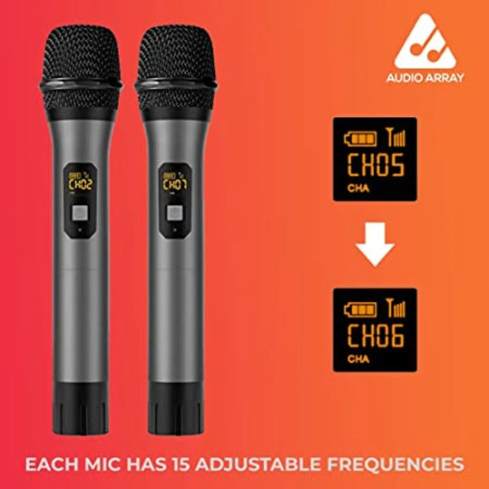 Audio Array AM-W13 Dynamic UHF Handheld Wireless Microphone - Image 6