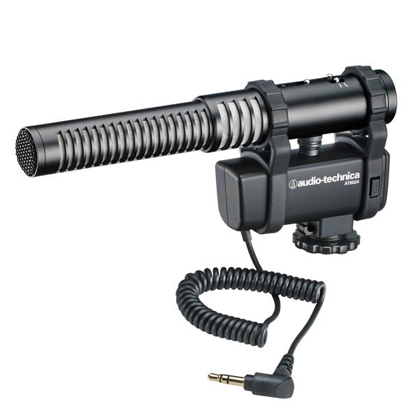 Audio-Technica AT8024 Stereo/Mono Camera-Mount Condenser Microphone