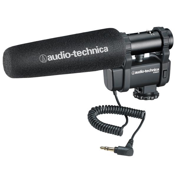 Audio-Technica AT8024 Stereo/Mono Camera-Mount Condenser Microphone - Image 2