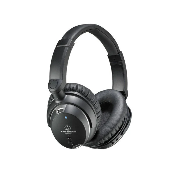 Audio-Technica ATH-ANC9 QuietPoint Active Noise-cancelling Headphones - Black