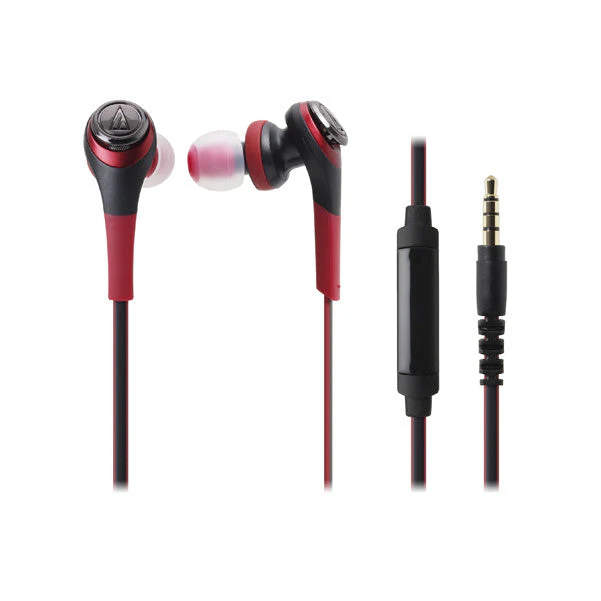 Audio-Technica ATH-CKS550IS Solid Bass In-Ear Headphones with In-line Mic & Control - Image 4