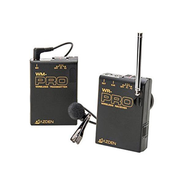 Azden WLX-PRO+i VHF Wireless Microphone System for Smartphones & Tablets