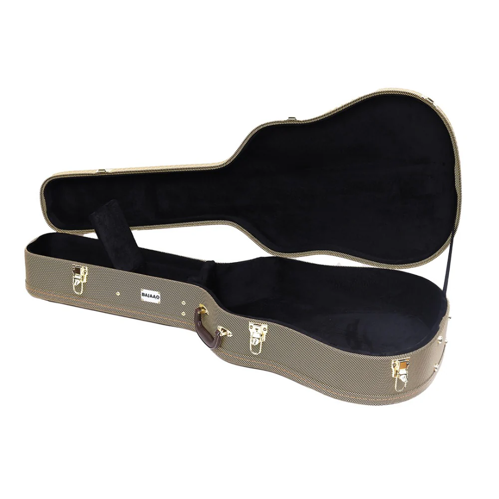 Bajaao Acoustic Guitar Hardshell Case in Tweed - Image 4