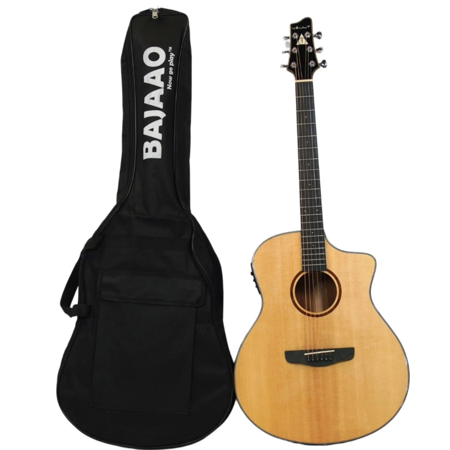 Bajaao AGC-B41 Premium 8mm Padded Acoustic Guitar Gig Bag For Vault, Fender, Yamaha, Cort, Ibanez & Other Leading Brands - Image 3