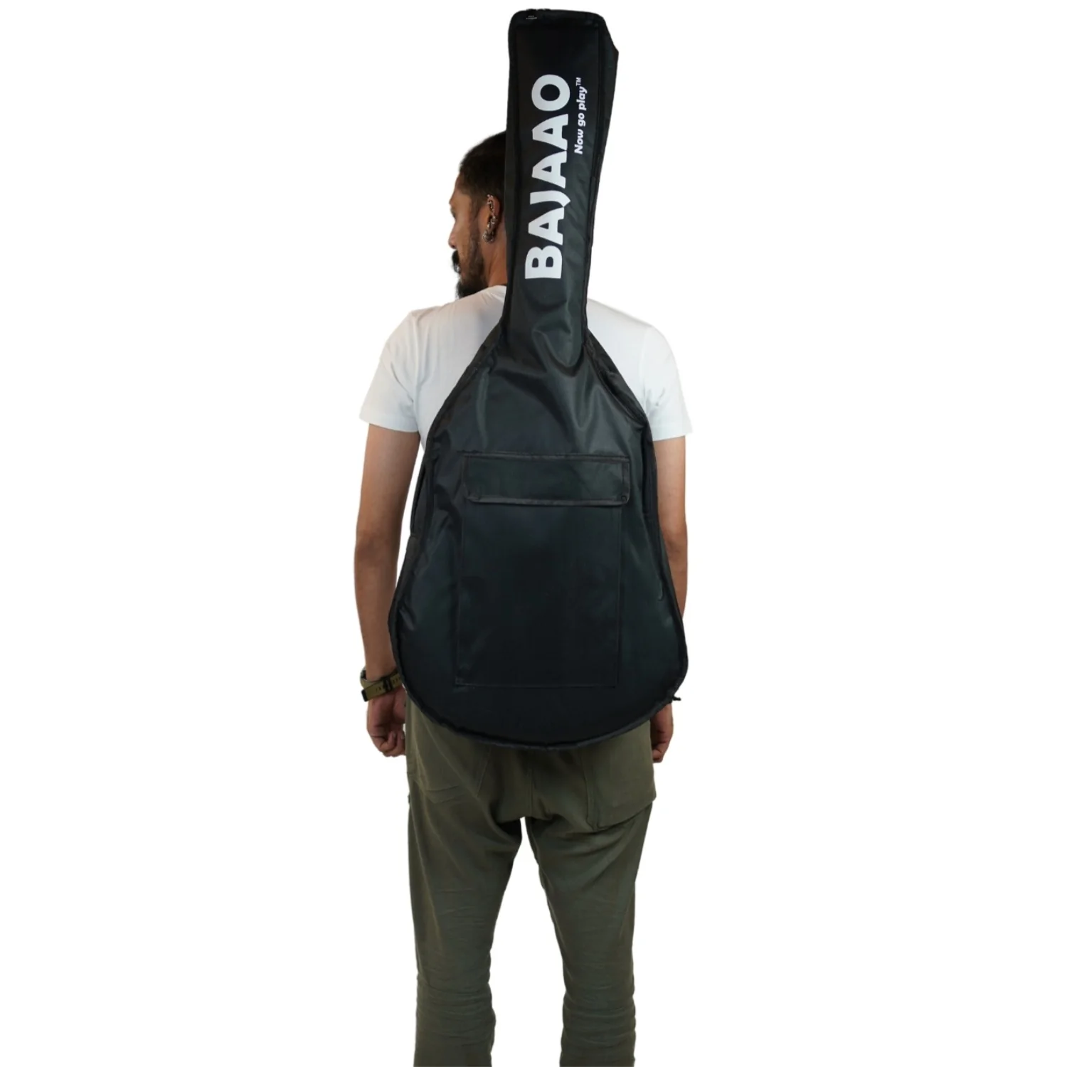 Bajaao AGC-B41 Premium 8mm Padded Acoustic Guitar Gig Bag For Vault, Fender, Yamaha, Cort, Ibanez & Other Leading Brands - Image 5