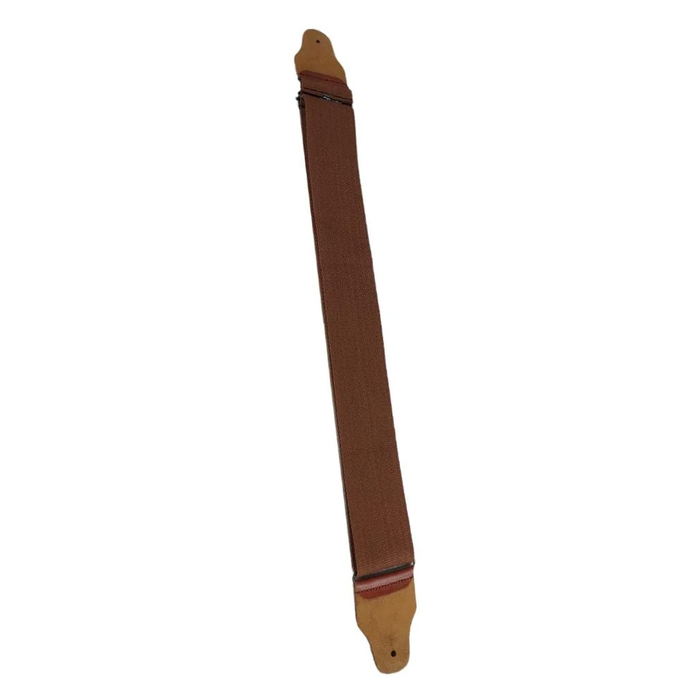 Bajaao 2.9 Inch Cotton Guitar Strap - Brown for Electric / Acoustic / Bass Guitar- Brown - Image 2