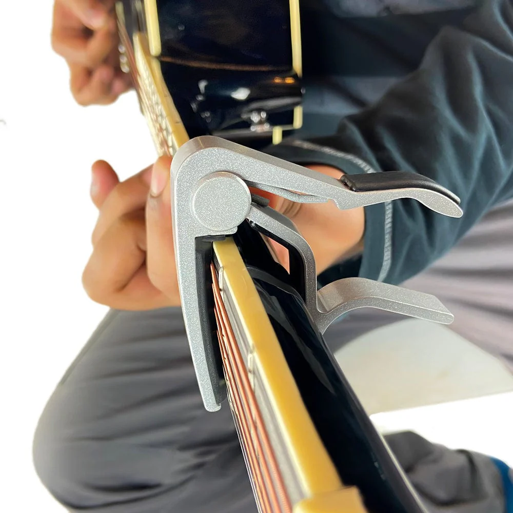 Bajaao Metal Capo For Guitar, Ukulele, Mandolin & Banjo - Must Have Accessories - Image 7