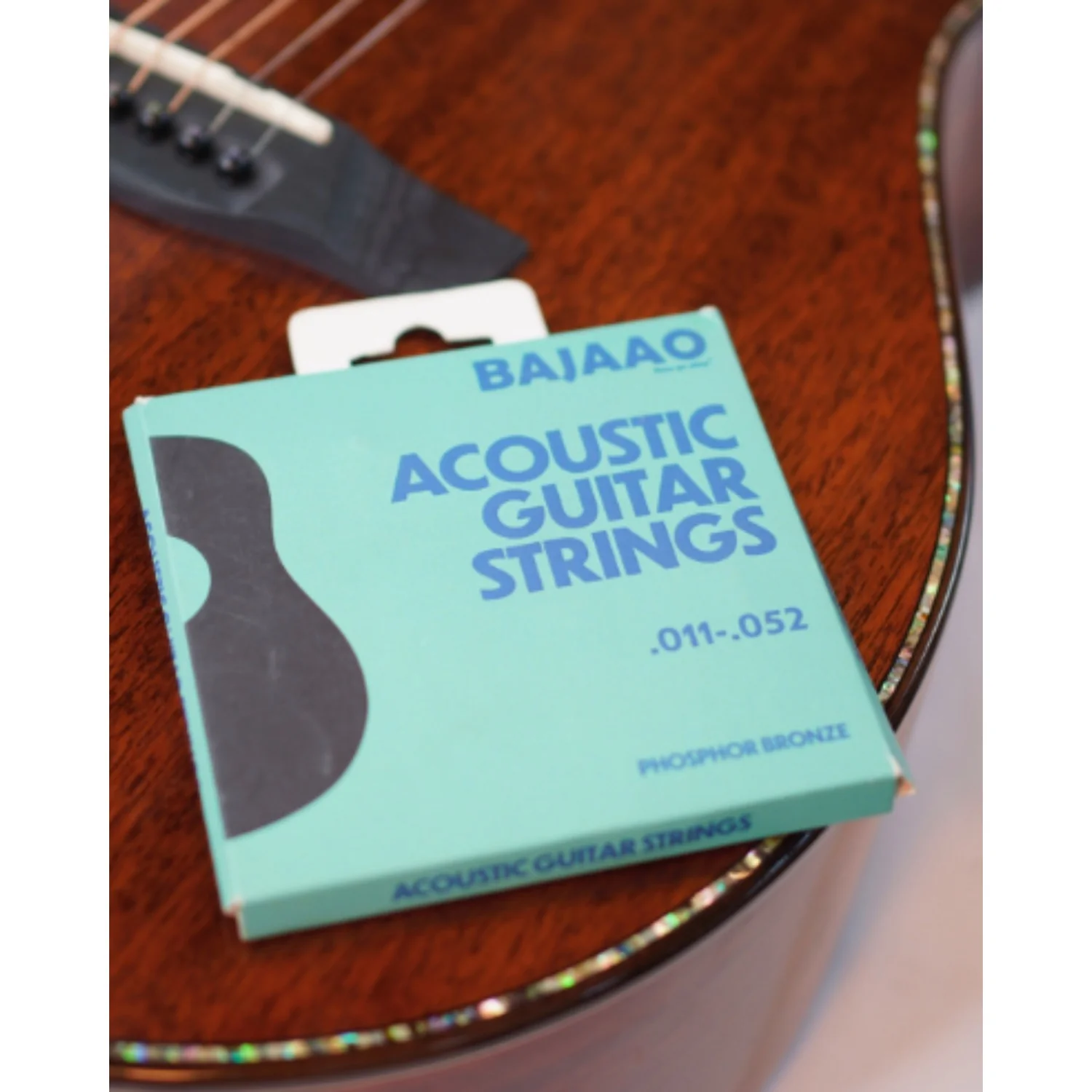 Bajaao Phosphor Bronze Acoustic Guitar String Set - Image 5