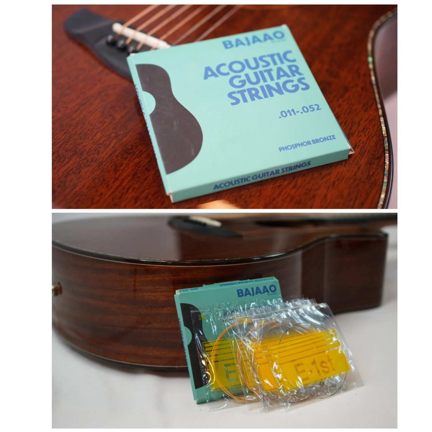 Bajaao Phosphor Bronze Acoustic Guitar String Set - Image 6