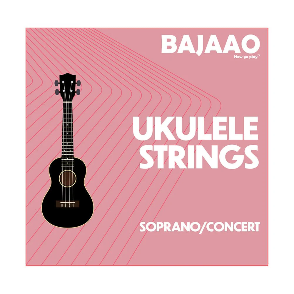 Bajaao Soprano and Concert Clear Ukulele Strings