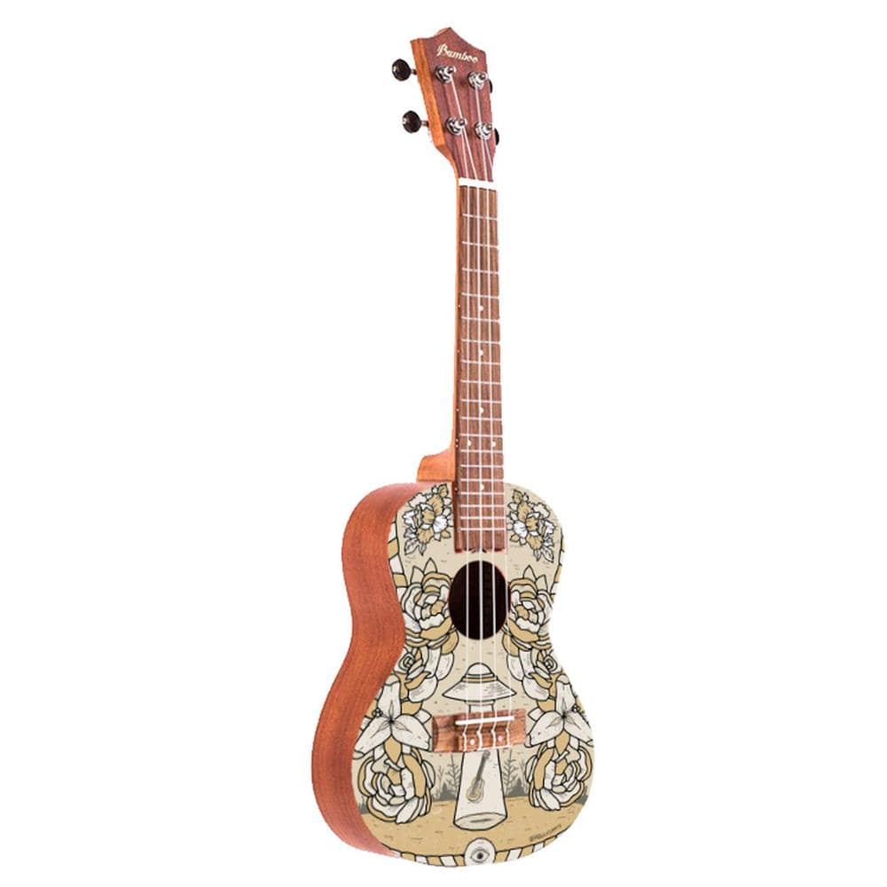 Bamboo New Generation Dreams Line Series Concert Ukulele with Gig Bag - Image 12