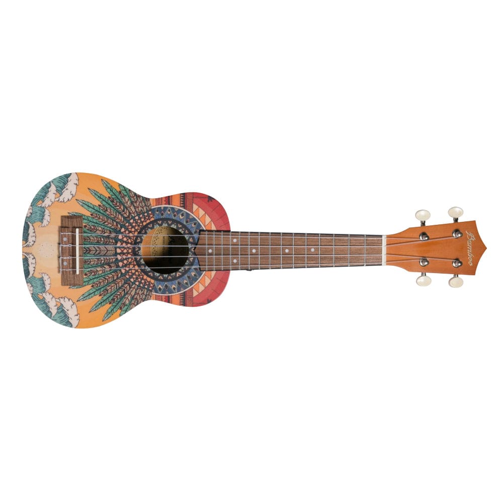Bamboo New Generation Nature Line Series Soprano Ukulele with Gig Bag - Image 2