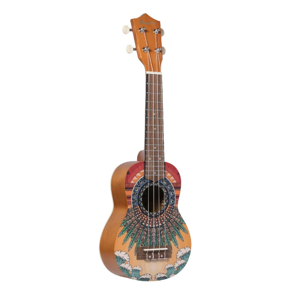 Bamboo New Generation Nature Line Series Soprano Ukulele with Gig Bag - Image 3