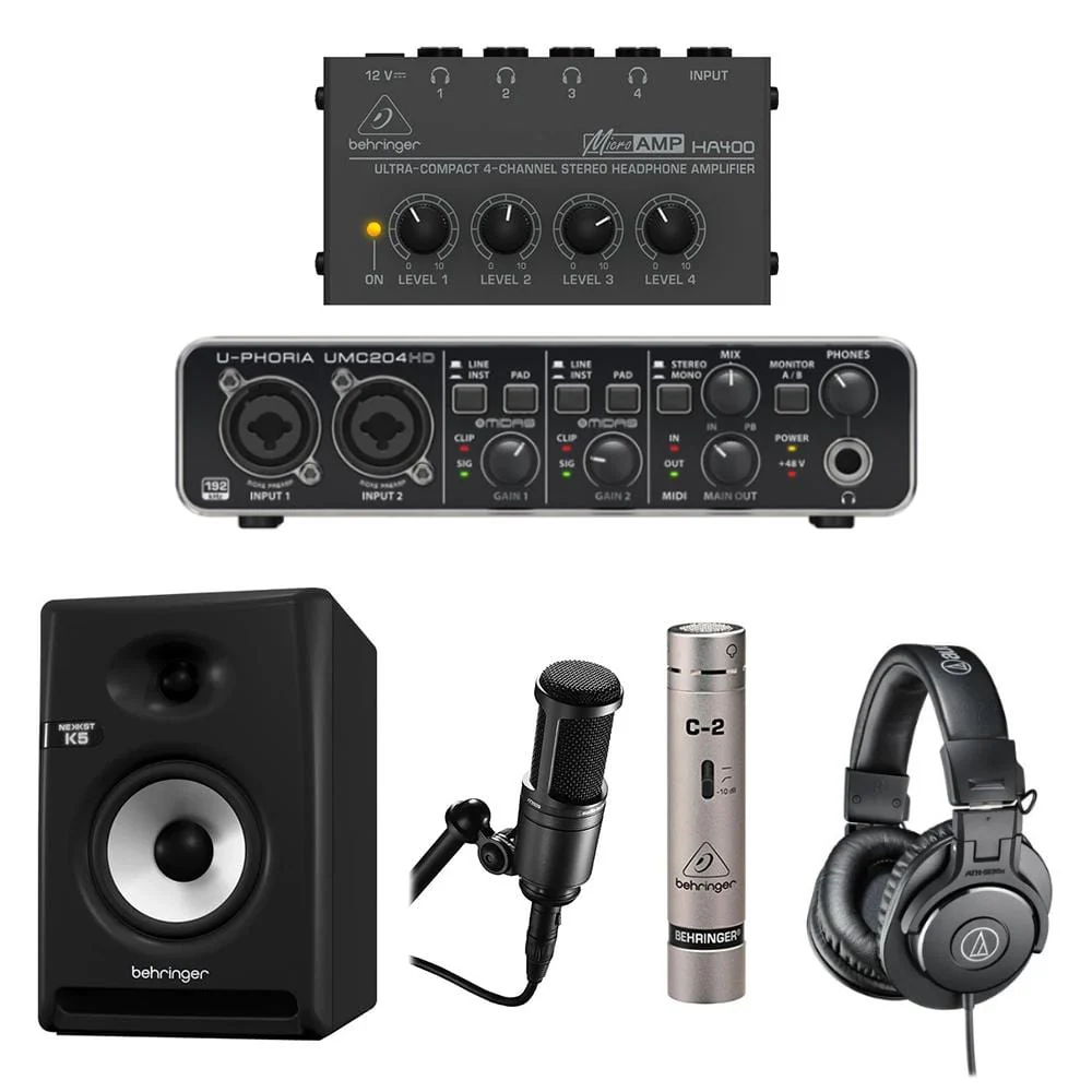 Behringer Advance Home Recording Starter 2 Bundle