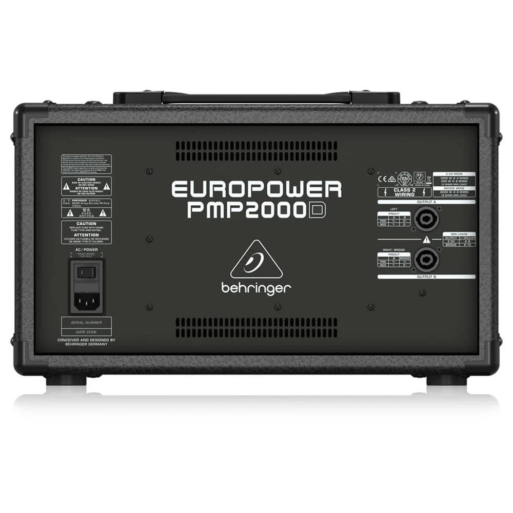 Behringer Europower PMP2000D 2000-Watt 14-Channel Powered Mixer - Image 2