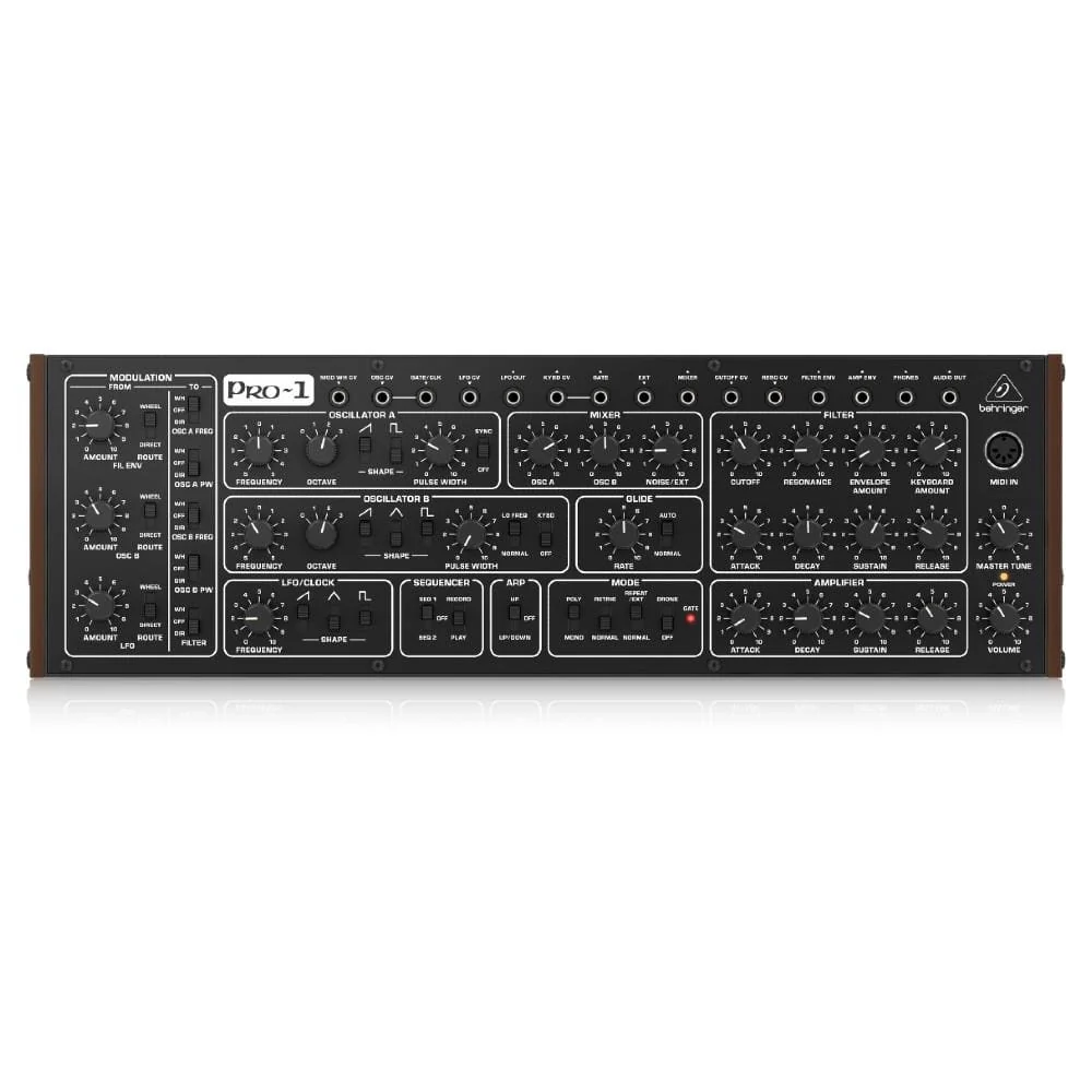 Behringer PRO 1 Analog Synthesizer with Dual VCOs - Image 2