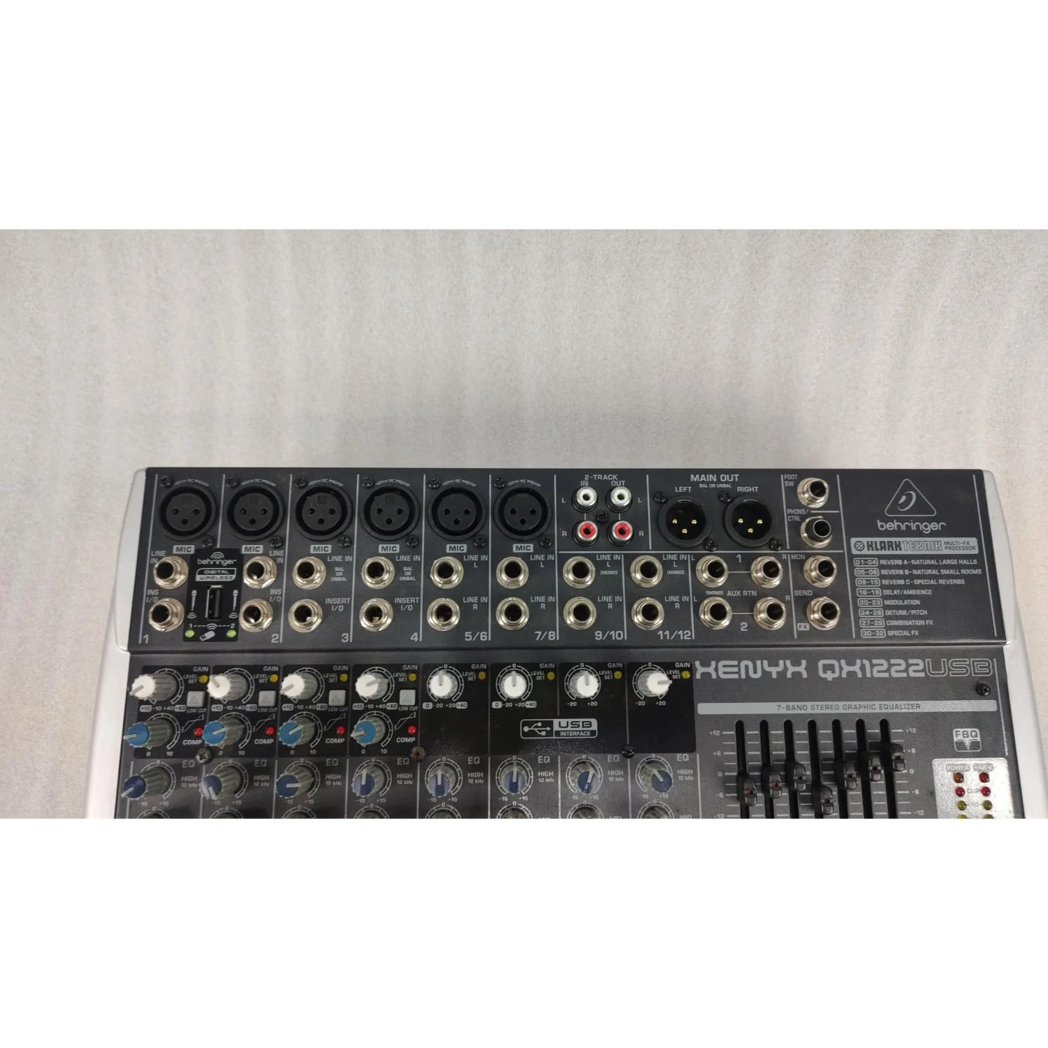 Behringer QX1222USB Xenyx - Open Box - Image 9