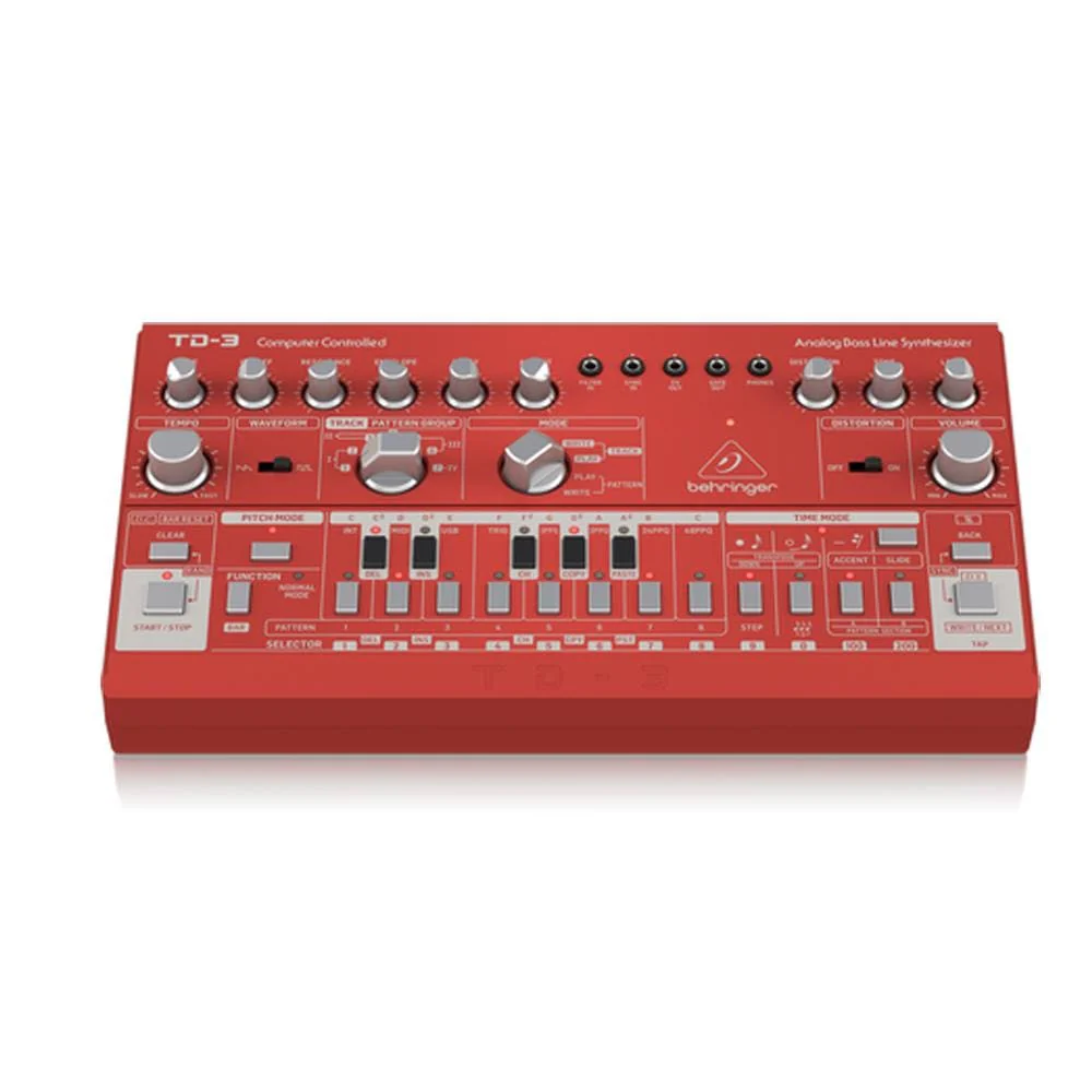 Behringer TD-3 16 Step Analog Bass Line Synthesizer - Image 2